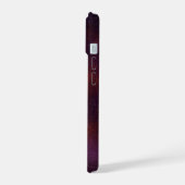 パルサー中性子星からの風。 iPhone 15ケース (左側面)