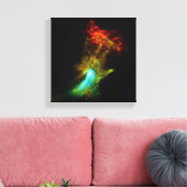 パルサーB1509 – 神の手X線星雲NASAの写真 キャンバスプリント (インサイチュ (リビング))