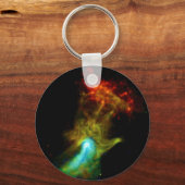 パルサーB1509 – 神の手X線星雲NASAの写真 キーホルダー (正面)