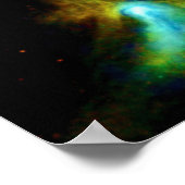 パルサーB1509 – 神の手X線星雲NASAの写真 ポスター (角)