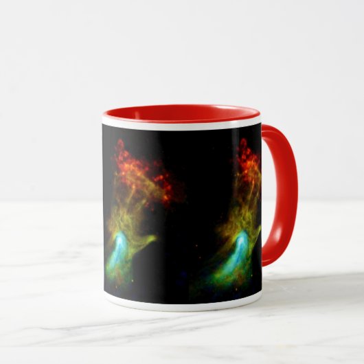 パルサーB1509 – 神の手X線星雲NASAの写真 マグカップ (正面右)
