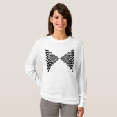 パルシング市松模様にコーン Tシャツ (正面フル)