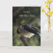 パルスのティディ専攻のー カード (黄色い花)