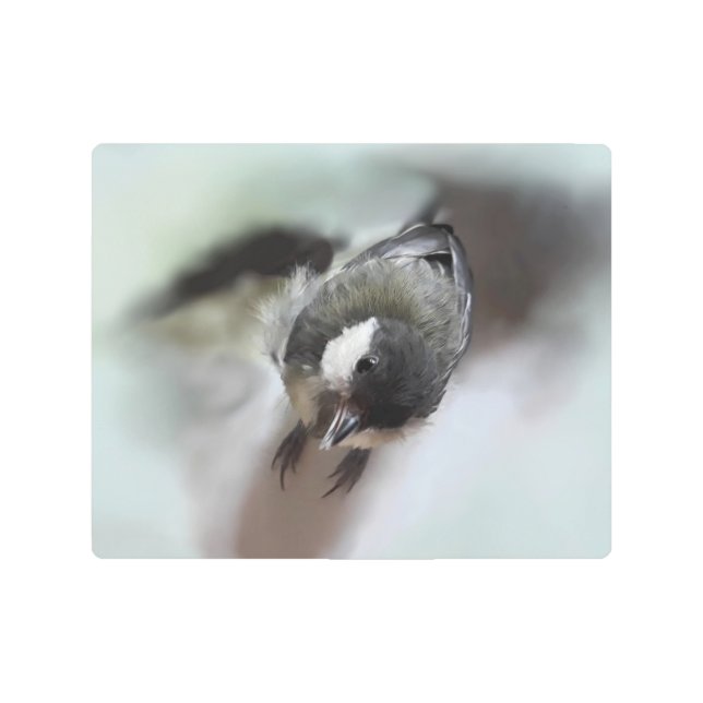 パルスのティディ専攻のー メタルプリント (正面)