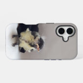 パルスのティディ専攻のー iPhone 16ケース (裏面横)