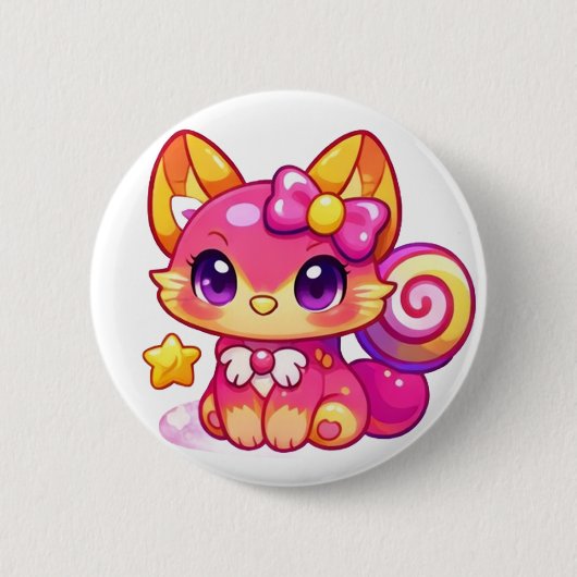 パルスパンキーズのかわいいアクセサリー 缶バッジ (正面)