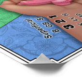 パルスポイント壁グラフ – 小 ポスター (角)