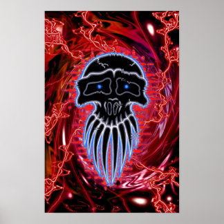 パルスレッドデザイン ポスター