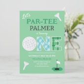 パルティーゴルフ1stバースデーゴルフ 招待状 (スタンド正面)