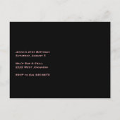 パルティーニ招待状 インビテーションポストカード (裏面)