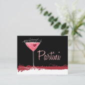 パルティーニ招待状 インビテーションポストカード (スタンド正面)