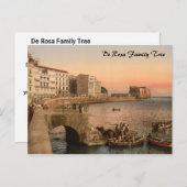 パルテノペ通り，ナポリ，カンパニア，イタリア ポストカード (正面/裏面)