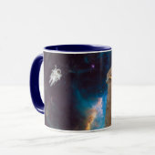 パルテノンアクロポリスギリシャミーツ宇宙 マグカップ (正面左)