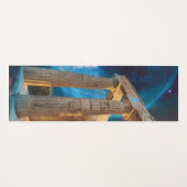 パルテノンアクロポリスギリシャミーツ宇宙 ヨガマット (正面(横))