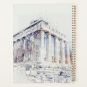 パルテノンアテネギリシャプランナー – 古代の遺跡 プランナー手帳 (裏面)