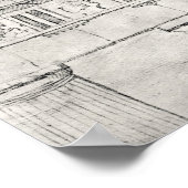 パルテノン神殿からの小児科の勉強 ポスター (角)