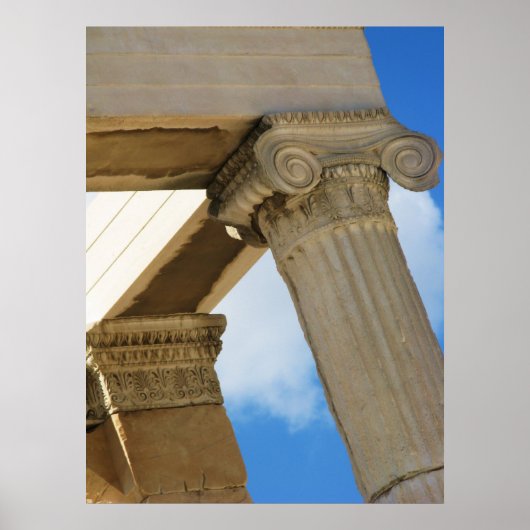 パルテノン神殿 ポスター (正面)