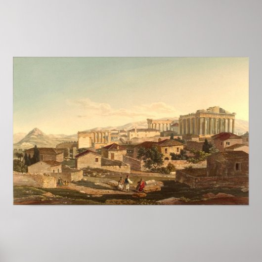 パルテノン神殿 ポスター (正面)