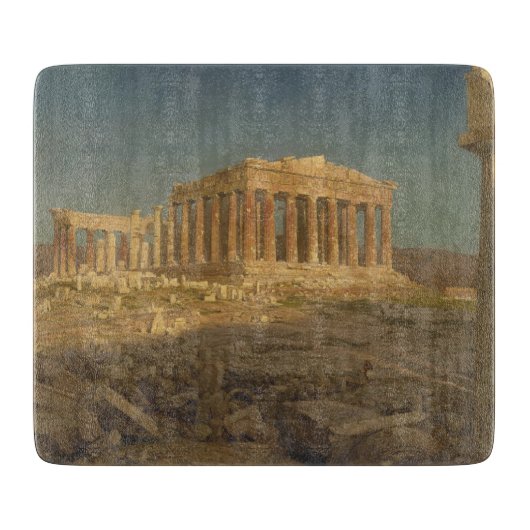 パルテノン神殿(古代ギリシャの寺院,アテネのランドマーク) カッティングボード (正面)