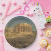 パルテノン神殿(古代ギリシャの寺院,アテネのランドマーク) ペーパープレート (パーティー)