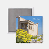 パルテノン神殿(春の花) マグネット (正面/裏面)