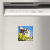 パルテノン神殿(春の花) マグネット (インサイチュ (食洗機))