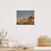 パルテノン神殿， 1863 ポスター (キッチン)