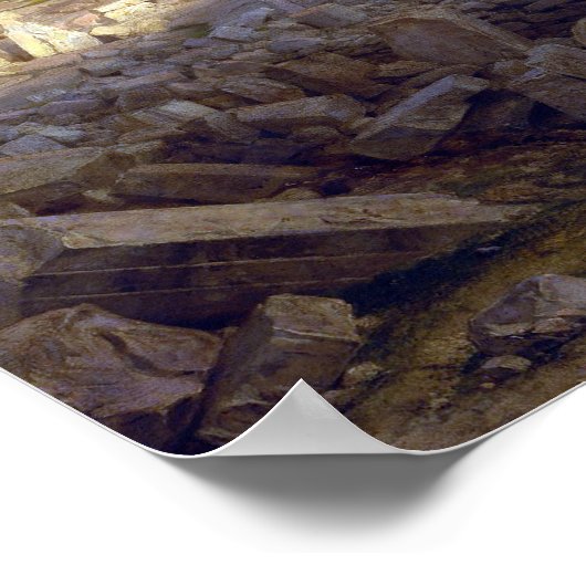 パルテノン1871年フレデリック教会が編集 ポスター (角)