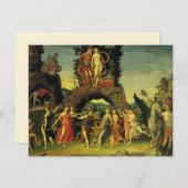 パルナッソス、火星とビーナスby Andrea Mantegna (正面/裏面)