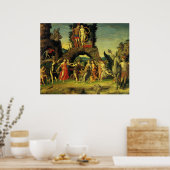 パルナッソス、火星とビーナスby Andrea Mantegna ポスター (キッチン)