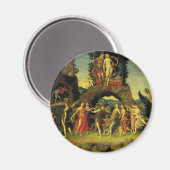 パルナッソス、火星とビーナスby Andrea Mantegna マグネット (正面/裏面)