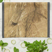 パルナッソス、踊りミューズバイアンドレアマンテグナ キッチンタオル (折り畳み)