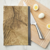 パルナッソス、踊りミューズバイアンドレアマンテグナ キッチンタオル (四つ折り)