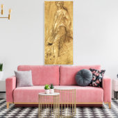 パルナッソス、踊りミューズバイアンドレアマンテグナ キャンバスプリント (インサイチュ (リビング))