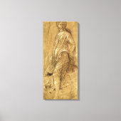 パルナッソス、踊りミューズバイアンドレアマンテグナ キャンバスプリント (正面)