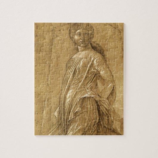 パルナッソス、踊りミューズバイアンドレアマンテグナ ジグソーパズル (縦)