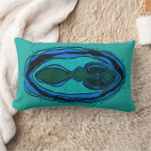 パルバルティ女神ヨニ ランバークッション (ブランケット)