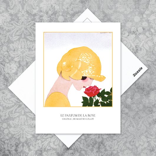 パルフムドゥラバラマーティアールデコ ポストカード