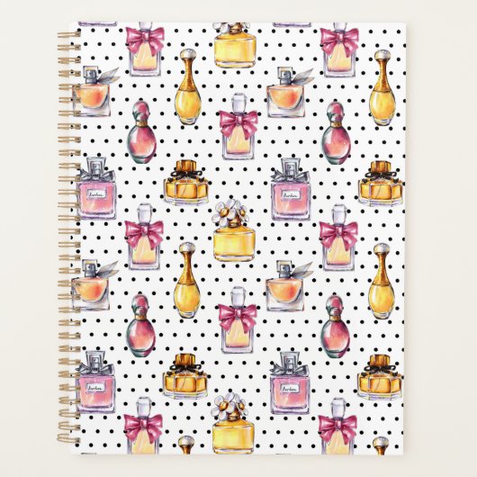 パルフムボトルパターン プランナー手帳 (正面)