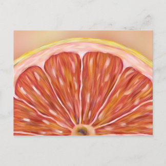 「パルプフィクション」マクログレープフルーツ切り葉書 ポストカード