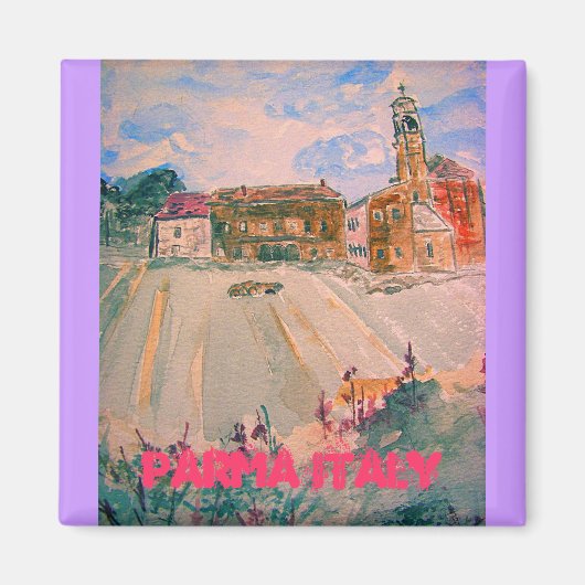 パルマイタリアアート マグネット (正面)