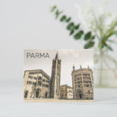 パルマエミリアロマーニャピアッツァデルドゥオモイタリア シーズンポストカード (スタンド正面)