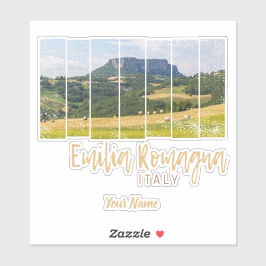 パルマエミリア – ロマーニャイタリアヴィンテージ土産 シール (シート)