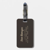 パルマエミリア – ロマーニャイタリアヴィンテージ土産 ラゲッジタグ (裏面縦)