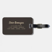 パルマエミリア – ロマーニャイタリアヴィンテージ土産 ラゲッジタグ (裏面横)