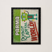 パルマオハイオロボット – おもしろいヴィンテージ ジグソーパズル (縦)