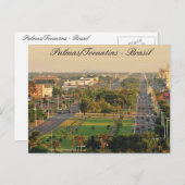 パルマス/トカンティンス ポストカード (正面/裏面)