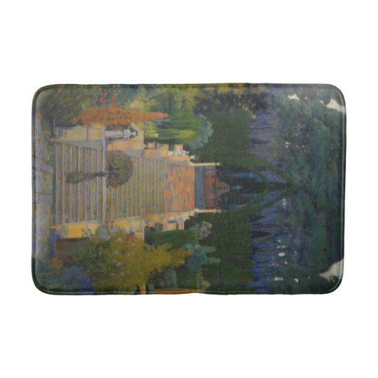 パルマデマヨルカに堂々としたガーデン バスマット (正面)