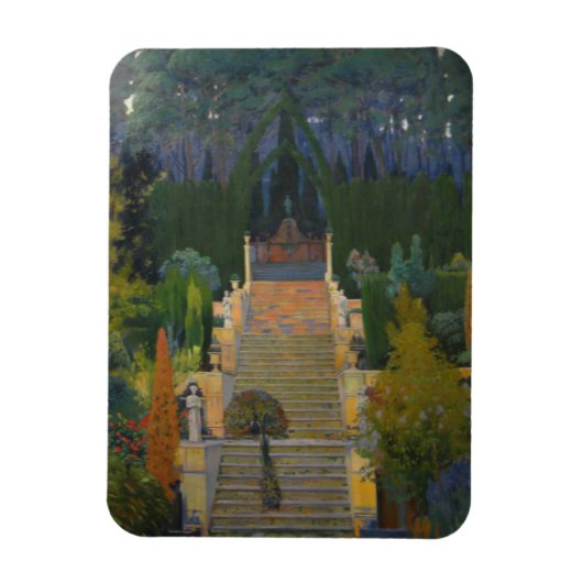 パルマデマヨルカに堂々としたガーデン マグネット (縦)