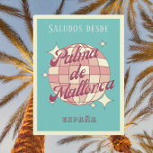 パルマデマヨルカエスパーニャのレトロヴィンテージポストカード ポストカード